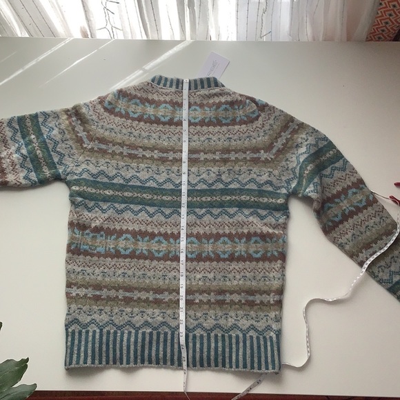 Never worn Eribe 100% wool unisex sweater Made in Scotland with tags - Picture 11 of 16